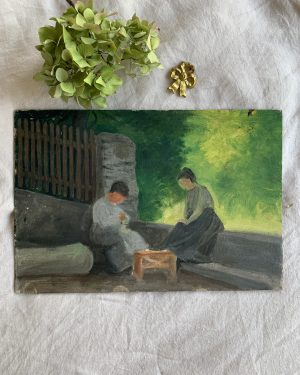Peinture ancienne début XXème