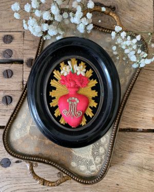 ex voto coeur de marie xixème