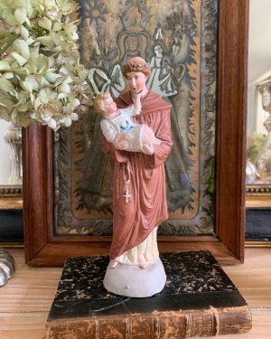 Ancienne statuette religieuse début XXème