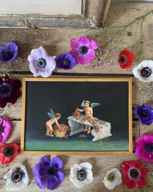 Peinture ancienne chérubins