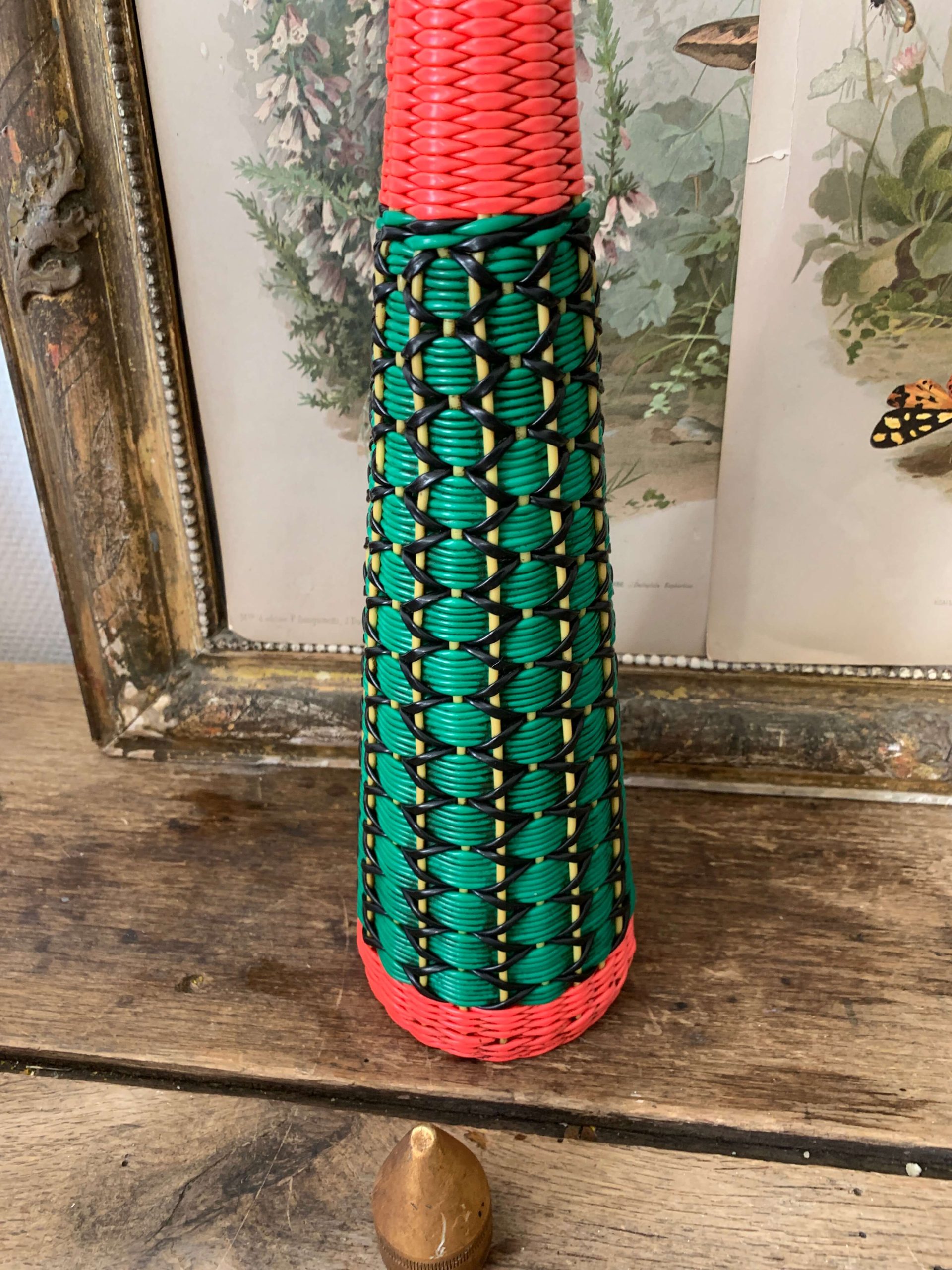ancienne dame jeanna scoubidou vintage fluo