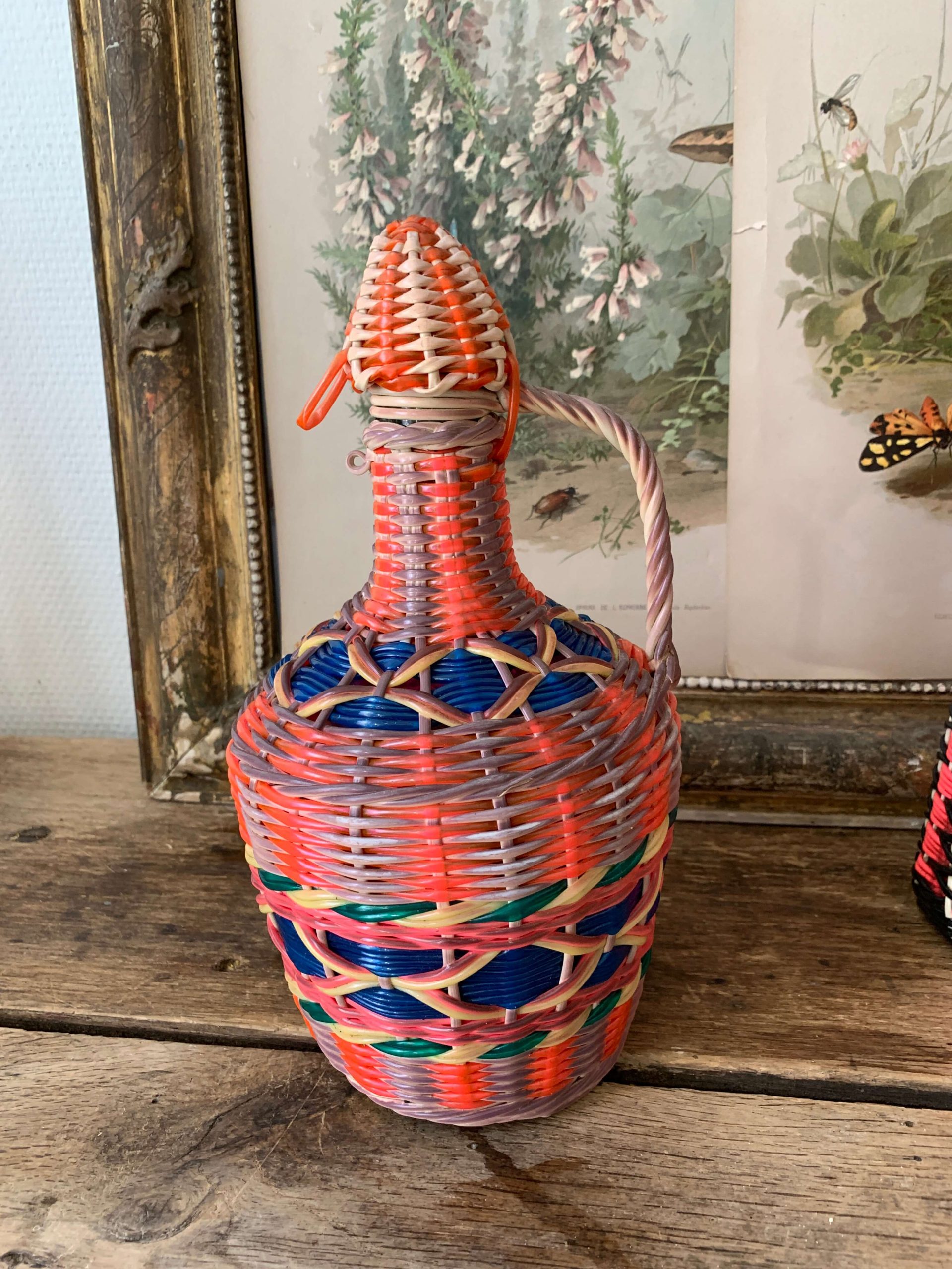 ancienne dame jeanna scoubidou vintage fluo