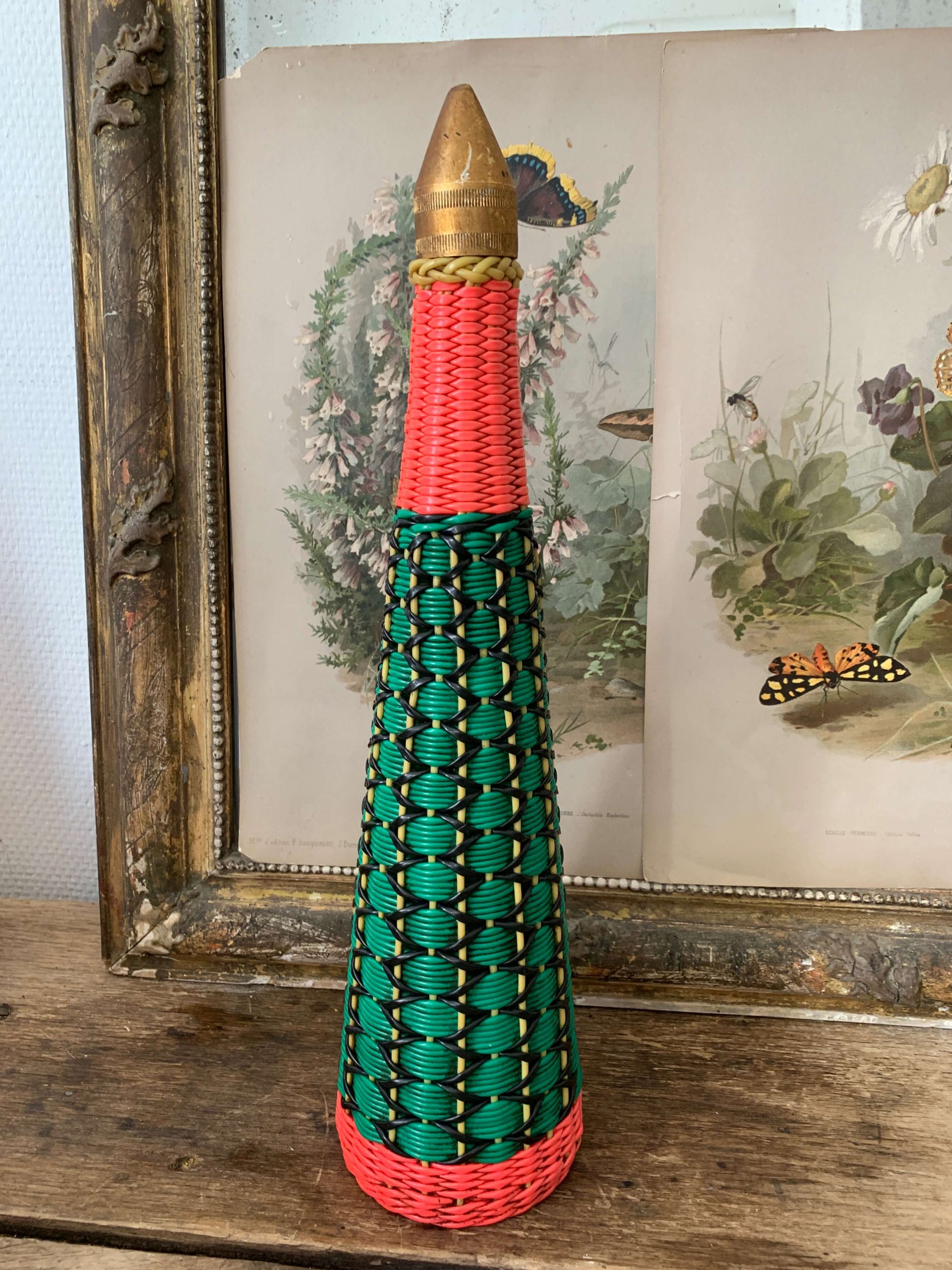 ancienne dame jeanna scoubidou vintage fluo