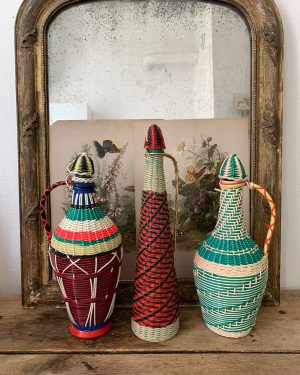 ancienne dame jeanna scoubidou vintage fluo