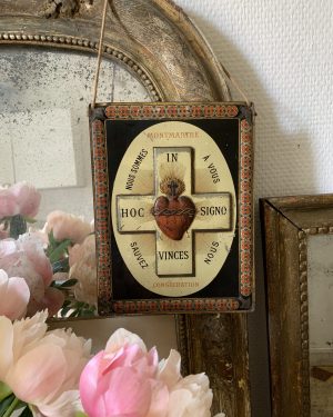 Plaque reliquaire vers 1900