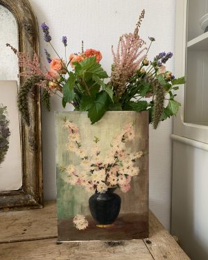 Bouquet de fleurs début XXe