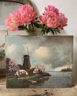 Ancien paysage hollandais