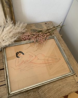 Ancien dessin art déco
