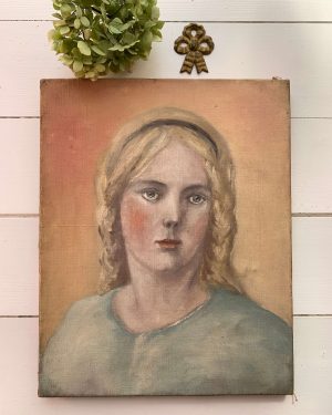 Portrait de femme ancien