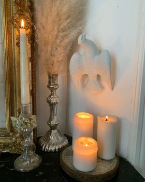 Colombe en biscuit XIXe