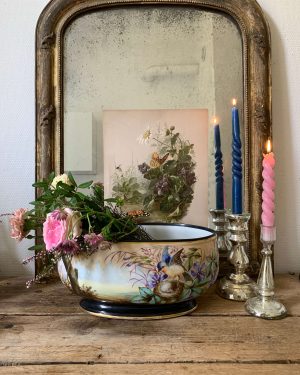 Jardinière porcelaine XIXème