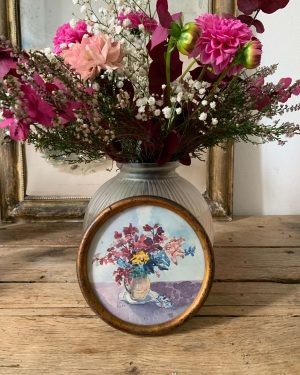 Peinture de fleurs de 1928