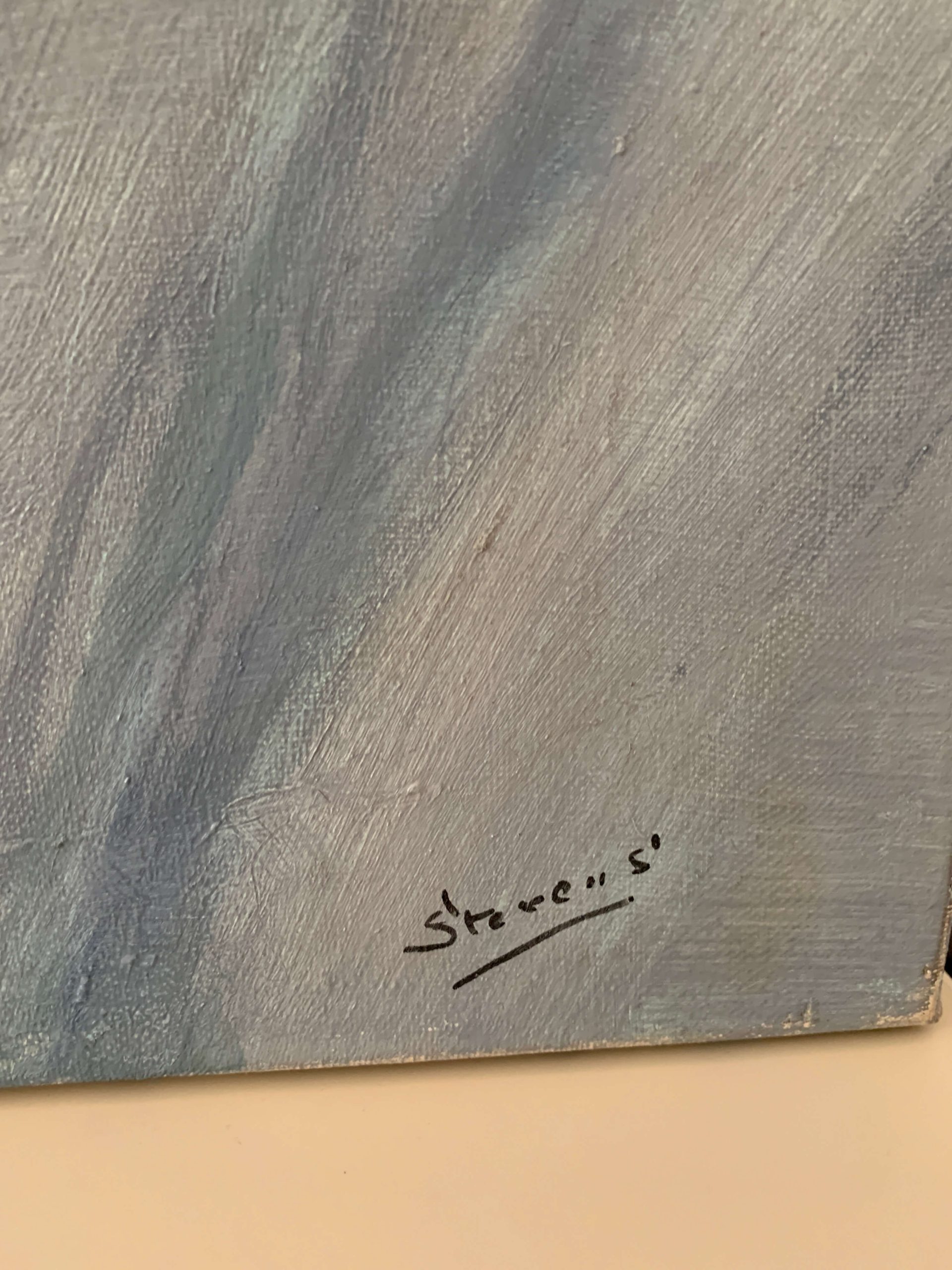 1 Housse ancienne - neuve en toile sergé (pour fournir de