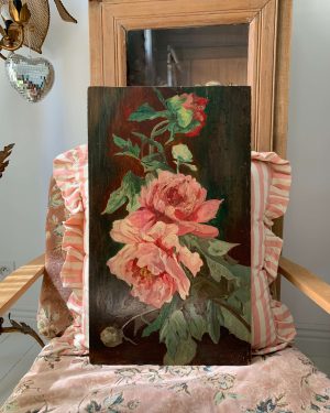 Bouquet de pivoines début XXème