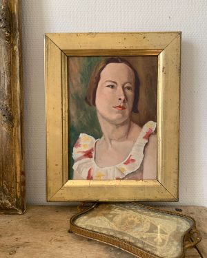 Portrait de femme ancien
