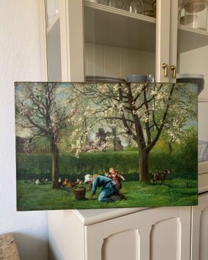 Paysage ancien par Tony Vergnolet