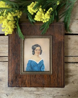 Portrait ancien vers 1840