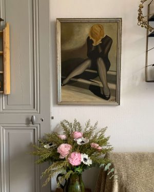 Portrait de femme ancien