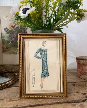 Dessin de mode des années 20