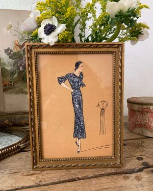 Dessin de mode des années 20