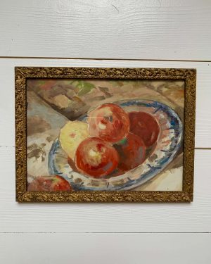 Nature morte de pommes