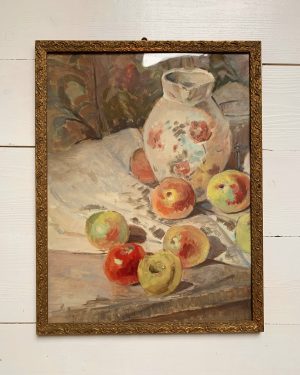 Nature morte de pommes