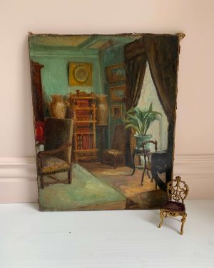 Scène d'intérieur ancienne