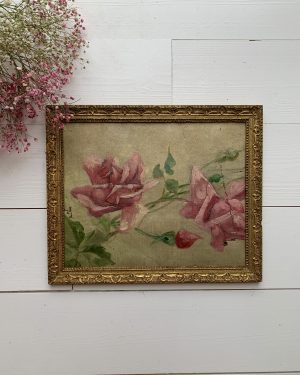 Petit tableau de roses
