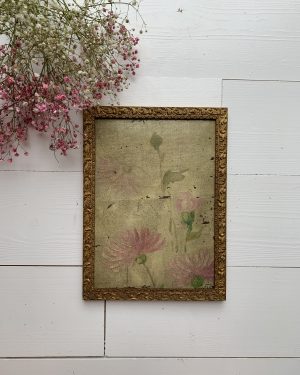 Petit tableau de Dahlias