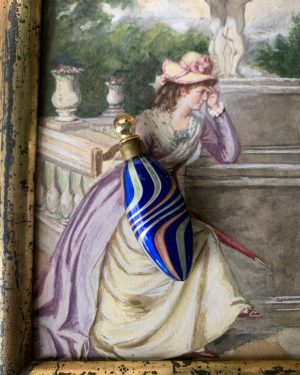 Flacon parfum en verre de Murano