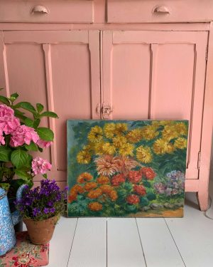 Peinture de fleurs par Charles Blondin