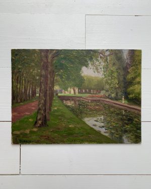 Paysage ancien des années 30