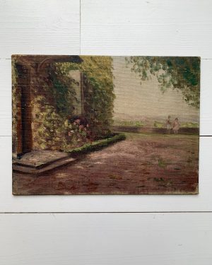 Paysage ancien des années 30