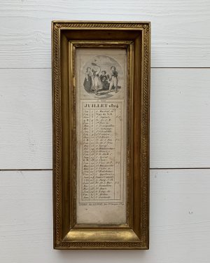 Calendrier de 1824