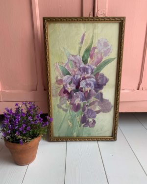 Nature morte « Les iris » de 1900
