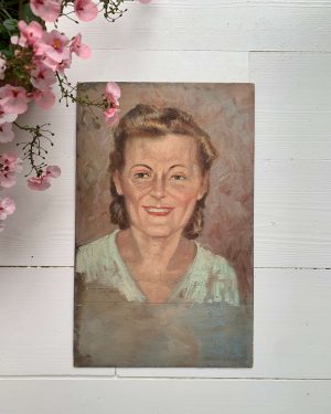 Ancien portrait par Pierre Roig
