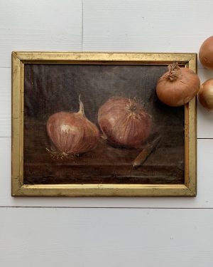 Nature morte « Les oignons »