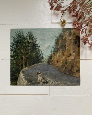 Petit paysage ancien