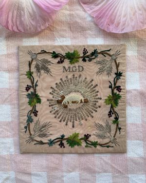 Broderie religieuse XIXe