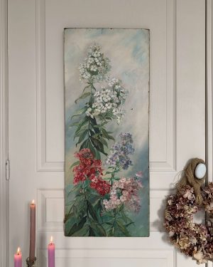 Tableau de fleurs de 1921