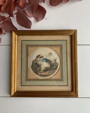 Gravure érotique XIXème