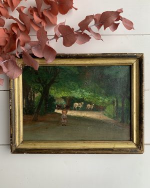 Huile sur toile de 1895