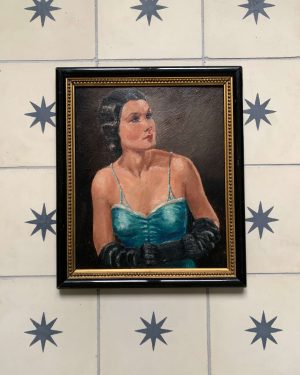 Portrait de femme début XXème