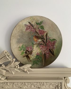 Ancien plat peint début XXème