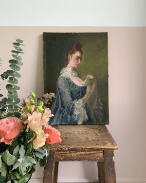 Portrait XIXe « Le secret »