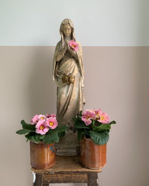 Statue vierge Marie XIXe
