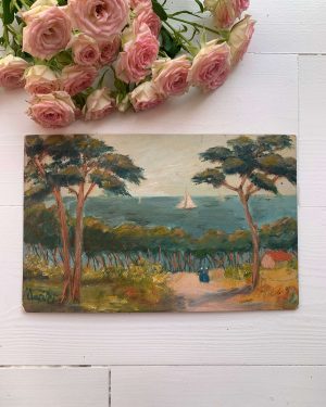 Petit paysage ancien