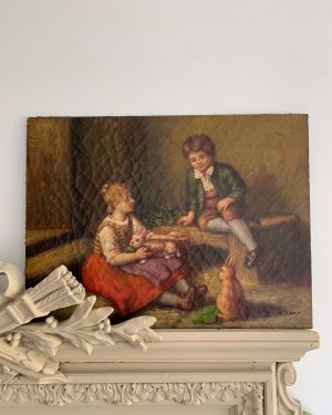 Tableau ancien du XIXème