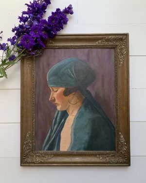 Portrait début XXème « La bohémienne »