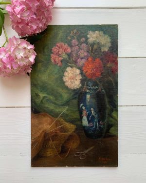 Nature morte ancienne de 1950